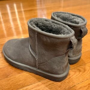 UGG Classic Mini Gray Boots. Size 9